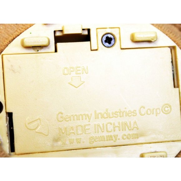 2004 Gemmy Animated Festive Fellas Brown Puppy Singing Christmas Santa Outfit - Picture 11 of 11